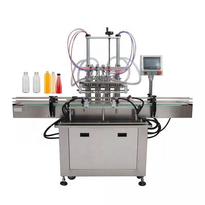 Πνευματικό μηχάνημα πλήρωσης υγρού DUOQI YT6T-6G 6 βρύσες πλήρωσης για γάλα