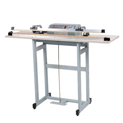 Αγορά 220V DUOQI SF-800 Iron Foot Pedal Enseal Seal Bag Sealer Heat Sealer Ημι-αυτόματο μηχάνημα σφράγισης online manufacture
