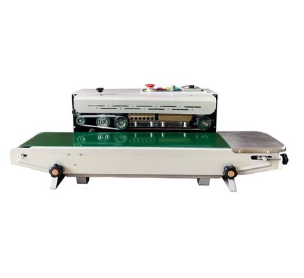 Αγορά Πλαστική συσκευασία 220 V/Hz Αυτοματοποιημένη συνεχής σφραγίδα σφραγίσματος για την επένδυση σάκων από χαρτί αλουμινίου online manufacture