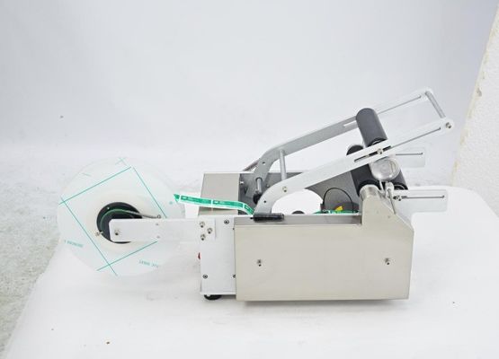 32KGS Ημι αυτόματη στρογγυλή συσκευή επισήμανσης μπουκαλιών υψηλής ακρίβειας
