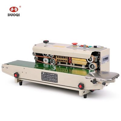 Μηχανή σφράγισης πλαστικών σακουλών 220V/Hz 23kg DUOQI FR-770 για βαμμένες σακούλες από χαρτί αλουμινίου