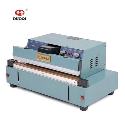 Τύπος συσκευασίας Καρτόνια DUOQI FKR-450 ημι- αυτόματη μηχανή σφράγισης τραπεζιού για βιομηχανικές χρήσεις