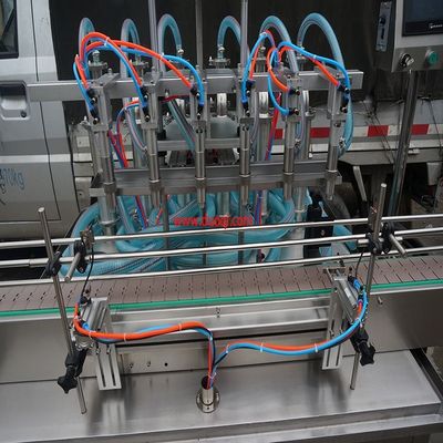 Πνευματικό μηχάνημα πλήρωσης υγρού DUOQI YT6T-6G 6 βρύσες πλήρωσης για γάλα