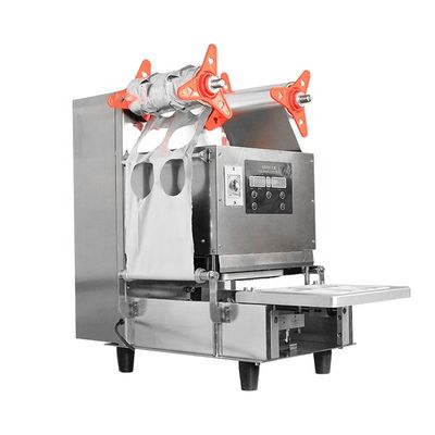 350 W DUOQI QDF-95 αυτόματη μηχανή σφράγισης φουσκάλων τσαγιού γιαουρτιού χυμού πλαστικού χαρτιού
