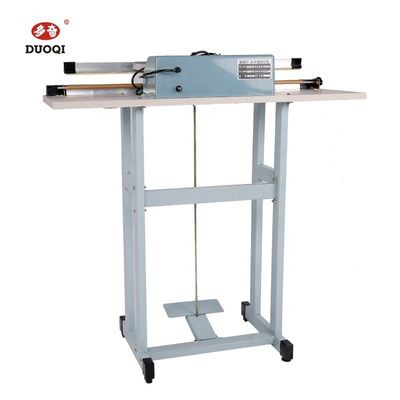 DUOQI SF-600 CE Σιδερένιο Πεντάλ Πεντάλ Σφραγιστή Σφραγίστησα Τσάντα Σφραγίστη Σφραγίστη Θερμική Σφραγίστη Μηχανή ημιαυτόματης σφραγίστης