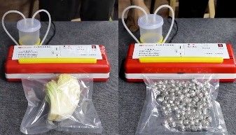 Λιγός θόρυβος λειτουργία μικρού επιπέδου γραφείου μαρμελάδες αγγούρι Vacuum σφραγίσματος μηχανή για μαρμελάδες
