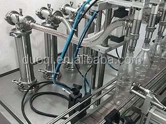 Μηχανή πλήρωσης μπουκαλιών από ανοξείδωτο χάλυβα με πολλαπλές κεφαλές
