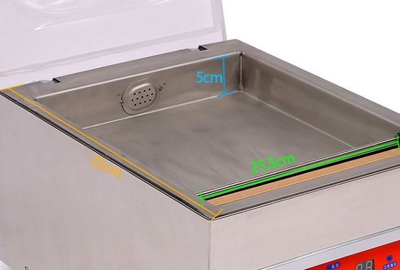 Μηχανή συσκευασίας κρέατος υπό κενό SS 85750 mm με ελαστική επένδυση και ευρύ φάσμα εφαρμογών