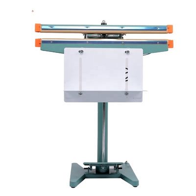 DUOQI PFS-800*2 Διπλός σφραγίστης πόδι pedal θερμική σακούλα σφραγίστης για συσκευασία πλαίσιο αλουμινίου