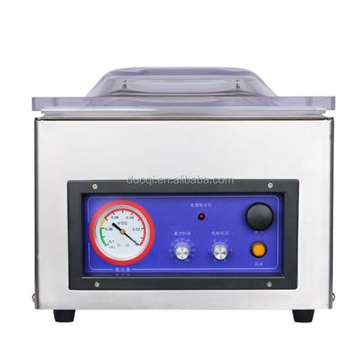 110V DUOQI DZ-260E Μηχανή συσκευασίας στεγανωτή κενού με ένα μόνο θάλαμο με εύκολη λειτουργία