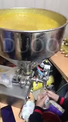 Δύο κεφαλές Πνευματικό γεμιστήρα πάστες για ποτά Κοσμητικά Κρέμα Σάλτσα Μέλι 65 kg