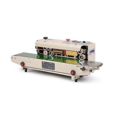 220 V/Hz DUOQI FR-770 Ζωγραφισμένο αλουμινένιο φύλλο πλαστικές σακούλες τσάντα συνεχής σφραγιστική μηχανή για ψηφιακό πάνελ