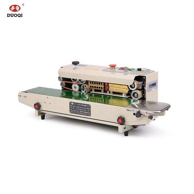 220 V/Hz DUOQI FR-770 Ζωγραφισμένο αλουμινένιο φύλλο πλαστικές σακούλες τσάντα συνεχής σφραγιστική μηχανή για ψηφιακό πάνελ