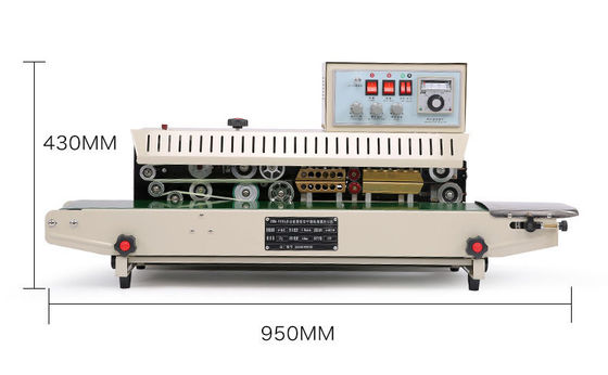 FR-980 Ink Coder εκτυπωτής κατακόρυφη συνεχής πλαστική σακούλα θερμική ταινία σφραγιστή συσκευασία σφραγίσματος μηχανή