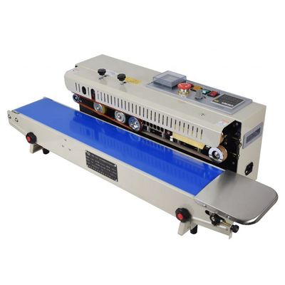 220 V/110 V αυτόματη συνεχής συσκευή σφράγισης για εύκολη και ακριβή σφράγιση σακουλών